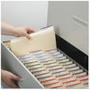 A Picture of product SMD-15330 Smead™ Manila File Folders 1/3-Cut Tabs: Assorted, Legal Size, 0.75" Expansion, 100/Box