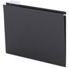 A Picture of product SMD-64062 Smead™ Colored Hanging File Folders with 1/5 Cut Tabs Letter Size, 1/5-Cut Black, 25/Box