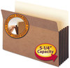 A Picture of product SMD-74274 Smead™ Redrope Drop-Front File Pockets with Fully Lined Gussets 5.25" Expansion, Legal Size, 10/Box