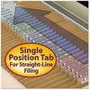 A Picture of product SMD-19880 Smead™ Top Tab Fastener Folders Guide-Height 2/5-Cut Tabs, 0.75" Expansion, 2 Fasteners, Legal Size, 11-pt Kraft, 50/Box