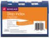 A Picture of product SMD-70902 Smead™ Step Index Organizer 12 Sections, Cord/Hook Closure, 1/6-Cut Tabs, Letter Size, Navy