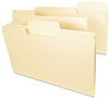 A Picture of product SMD-15401 Smead™ SuperTab® Top Tab File Folders 1/3-Cut Tabs: Assorted, Legal Size, 0.75" Expansion, 14-pt Manila, 50/Box