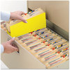 A Picture of product SMD-74233 Smead™ Colored File Pockets 3.5" Expansion, Legal Size, Yellow