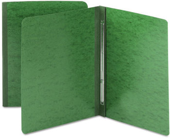 Smead™ Prong Fastener Pressboard Report Cover Two-Piece 3" Capacity, 8.5 x 11, Green/Green