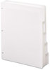 A Picture of product SMD-89415 Smead™ Three-Ring Binder Index Divider 5-Tab, 11 x 8.5, White, 20 Sets