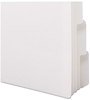 A Picture of product SMD-89415 Smead™ Three-Ring Binder Index Divider 5-Tab, 11 x 8.5, White, 20 Sets