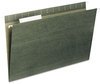 A Picture of product SMD-64135 Smead™ Hanging Folders Legal Size, 1/3-Cut Tabs, Standard Green, 25/Box