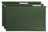 A Picture of product SMD-64135 Smead™ Hanging Folders Legal Size, 1/3-Cut Tabs, Standard Green, 25/Box