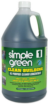Simple Green® Clean Building All-Purpose Cleaner Concentrate,  1 Gal Bottle, 2/Case.