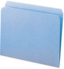 A Picture of product SMD-12010 Smead™ Reinforced Top Tab Colored File Folders Straight Tabs, Letter Size, 0.75" Expansion, Blue, 100/Box