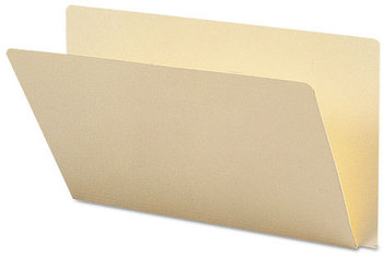 Smead™ Extended End Tab Manila Folders Straight Tabs, Legal Size, 0.75" Expansion, 100/Box