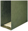 A Picture of product SMD-64239 Smead™ Box Bottom Hanging File Folders 1" Capacity, Letter Size, Standard Green, 25/Box