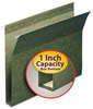 A Picture of product SMD-64239 Smead™ Box Bottom Hanging File Folders 1" Capacity, Letter Size, Standard Green, 25/Box