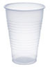 A Picture of product 101-715 Galaxy™ Polystyrene Plastic Cold Cups. 4.7 X 3.4 X 2.1 in. 14 oz. Translucent. 1000 count.