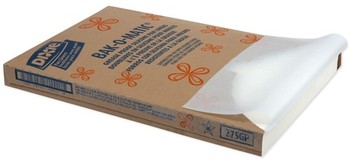 Dixie® Orange Label 25 lb. Silicone Treated  Grease Resistant Pan Liners. 24.38 X 16.38 in. White. 1000 count.