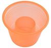 A Picture of product 964-469 Blaster 2-Part Shot Glasses. 1 oz. inner, 2.75 oz outer. Orange. 500 count.