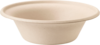 A Picture of product WCC-BOSCU11 World Centric® Fiber Bowls. 11.5 oz. 6 X 1.7 in. Beige. 20 bowls/sleeve, 50 sleeves/case.