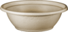 A Picture of product WCC-BOSCU24 World Centric® Fiber Bowls. 24 oz. 7.4 X 2.3 in. Beige. 500/carton.