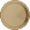 A Picture of product WCC-PLSCU10 World Centric Molded Fiber Plates. 10 in. Beige. 800/case.