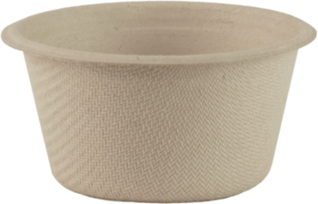 Plant Fiber Souffle Cup.   2 oz Fiber Hot Cup.  50 Cups/Sleeve, 40 Sleeves/Case.