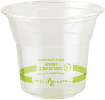 Biodegradable Ingeo™ Cold Cups. 10 oz. Clear. 1000/Case