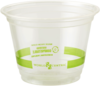 A Picture of product WCC-CPCS9Q Biodegradable Ingeo™ Squat Cold Cups. 9 oz. Clear. 1000 count.