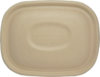 A Picture of product WCC-CTLSCU3 Fiber Lids for Fiber Containers, 8.9 x 6.9 x 0.4, Natural, 400/Case